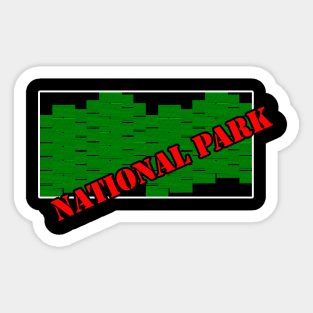 National Park Sticker